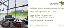 Az év belsőépítésze - 2015 díj pályázat kiállítása